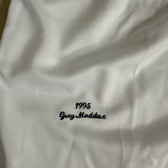 Greg Maddux Atlanta Braves 1995 World Series Patch Jersey RARE Mens XL New - Picture 6 of 8